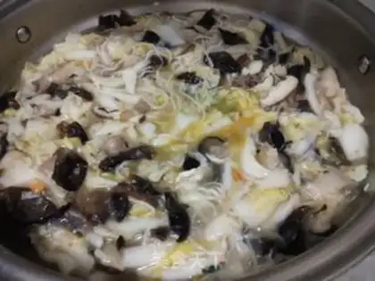 Make Cook the powder dry step 10
