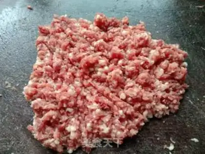 Make Chicken soup and potato powdered meatball soup step 1