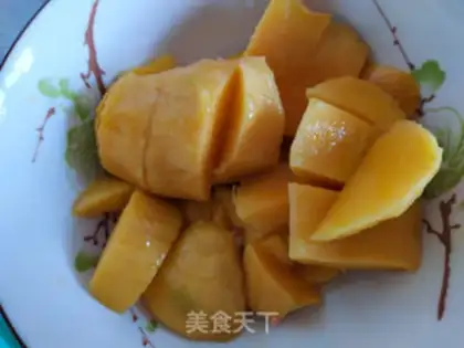 Make Mango cream ice cream step 1