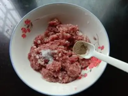 Make Chicken soup and potato powdered meatball soup step 3