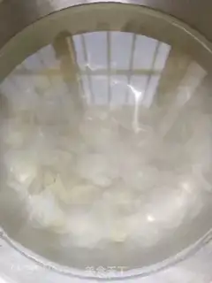 Make ♪ Silver soap corn ♪ step 2