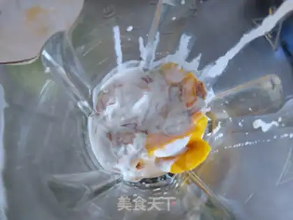 Make Mango cream ice cream step 2