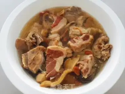 Make Ham ribs soup step 6