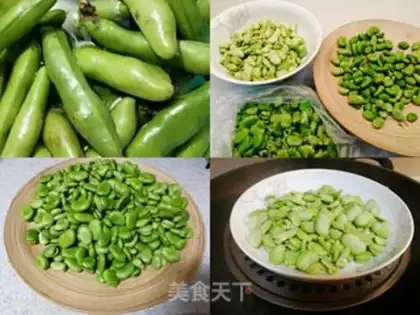Make Coconut bean cake step 0