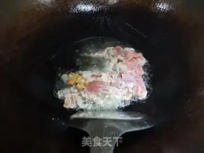 Make Tofu fried meat step 3