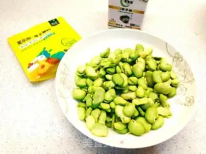 Make Coconut bean cake step 1