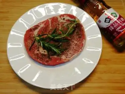 Make Fried steak step 1