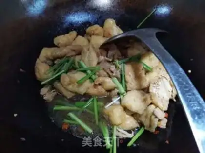 Make Tofu fried meat step 7