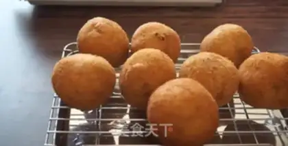 Make Fry hot dog cheeseball step 7