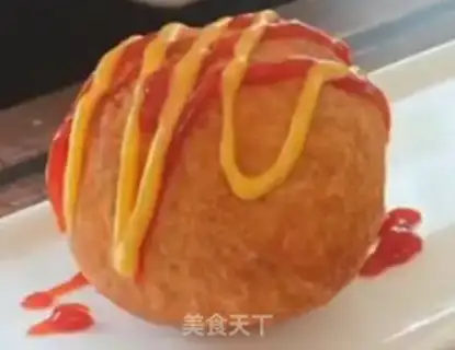 Make Fry hot dog cheeseball step 8