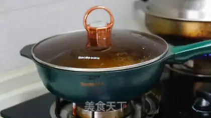 Make Bean fried eggs step 5