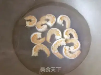 Make Garlic fans steam shrimp step 5
