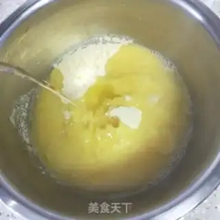 Make Corn paste sticker step 1