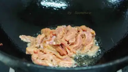 Make Black pepper beef step 4