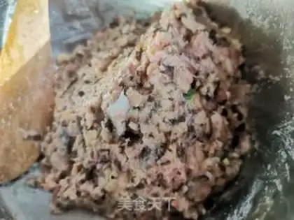 Make A mushroom dumpling step 6