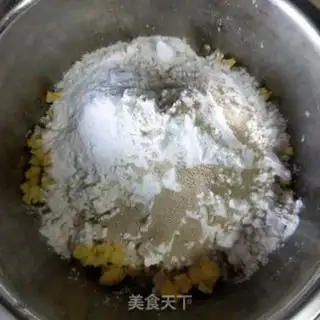 Make Corn paste sticker step 3