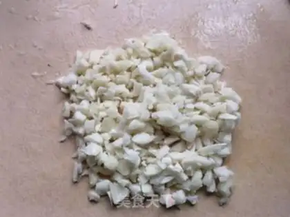 Make Garlic fans steam shrimp step 8