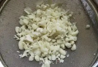 Make Garlic fans steam shrimp step 9