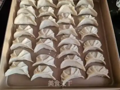 Make A mushroom dumpling step 8