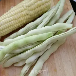Make Corn spine beans step 0