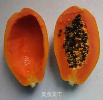 Make A papaya mackerel step 1