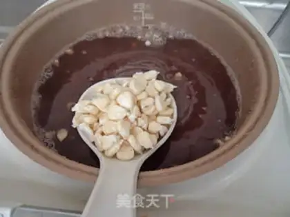 Make Red Bean Lotus soup step 4