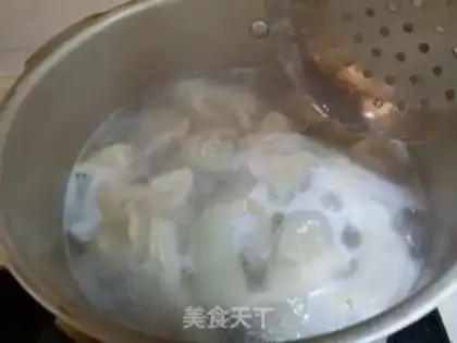 Make A mushroom dumpling step 11