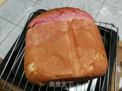 Make Polish flamingo toast step 3