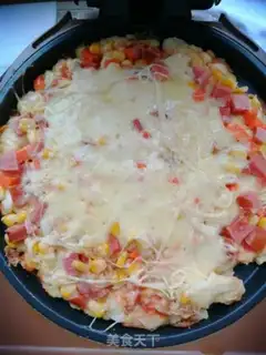 Make Pancake pizza step 12