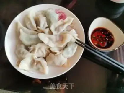 Make A mushroom dumpling step 14