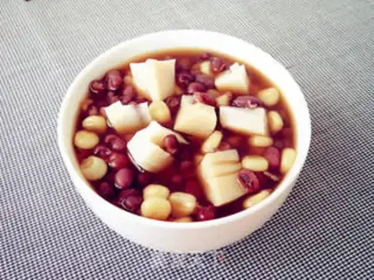 Make Red Bean Lotus soup step 9