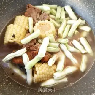 Make Corn spine beans step 8