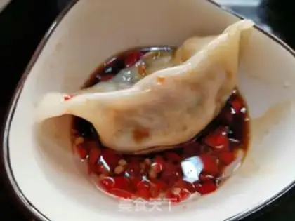 Make A mushroom dumpling step 16