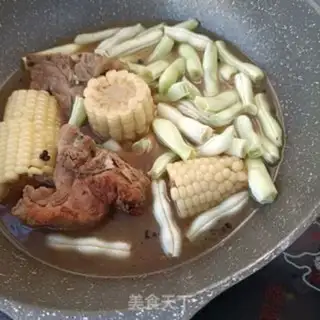 Make Corn spine beans step 9