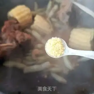 Make Corn spine beans step 11