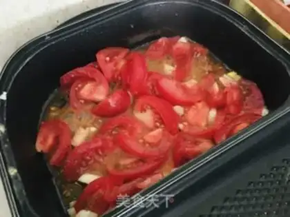 Make Scramble egg tomatoes step 2