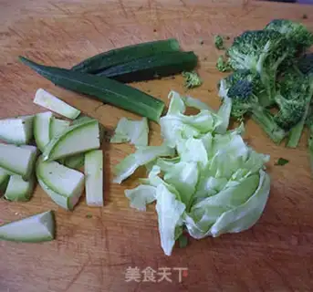 Make Light-food cooking step 1