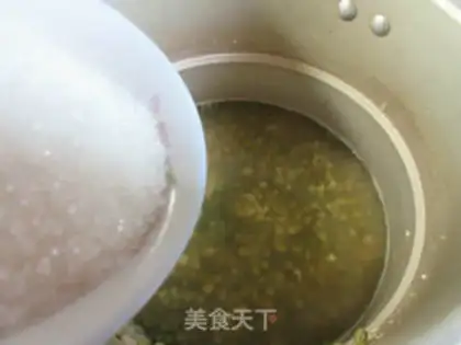 Make Green Bean Popsicle Ice step 5