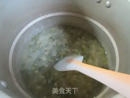 Make Green Bean Popsicle Ice step 8
