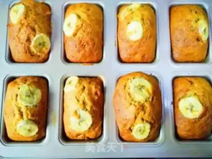 Make American banana bread step 8