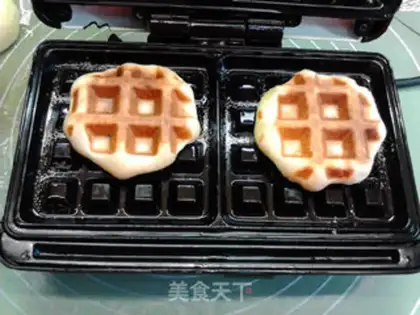 Make Soy sauce cream waffles step 11