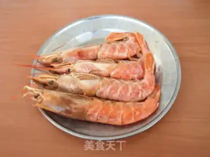 Make Cheese and red shrimp step 0