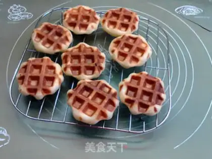 Make Soy sauce cream waffles step 12