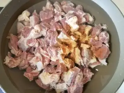 Make Roasted corn potatoes, ribs step 1