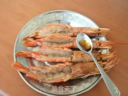 Make Cheese and red shrimp step 4