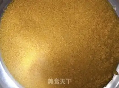 Make Little rice oatmeal step 2