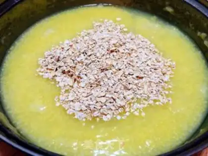 Make Little rice oatmeal step 5