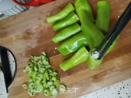Make Fried pepper step 7