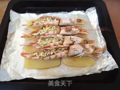 Make Cheese and red shrimp step 8
