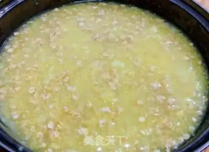 Make Little rice oatmeal step 6